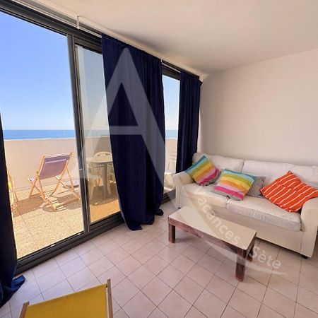 Studio Vue Mer Avec Pkg, Piscine, Tennis, Plage Direct Sète Extérieur photo