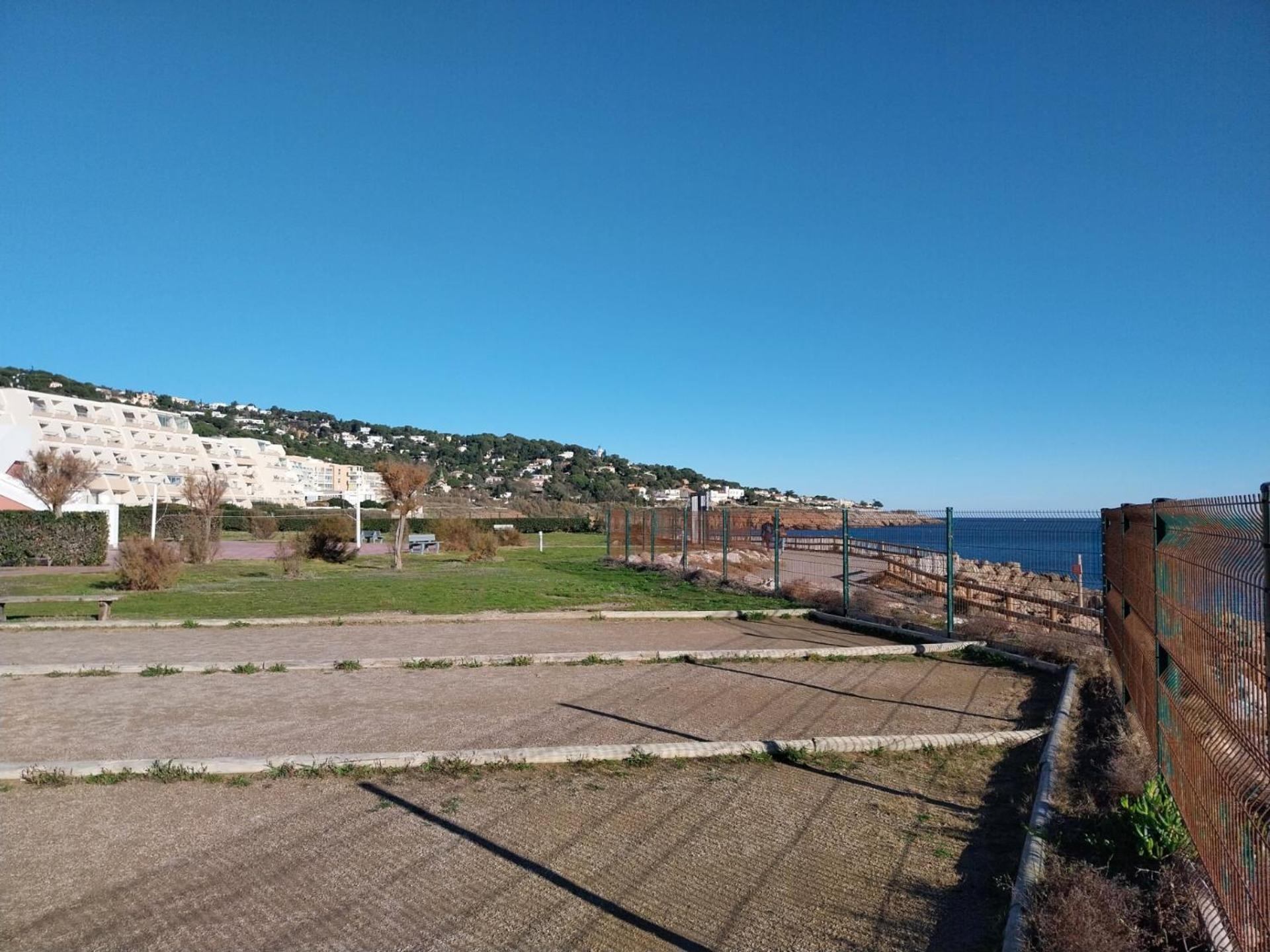 Studio Vue Mer Avec Pkg, Piscine, Tennis, Plage Direct Sète Extérieur photo
