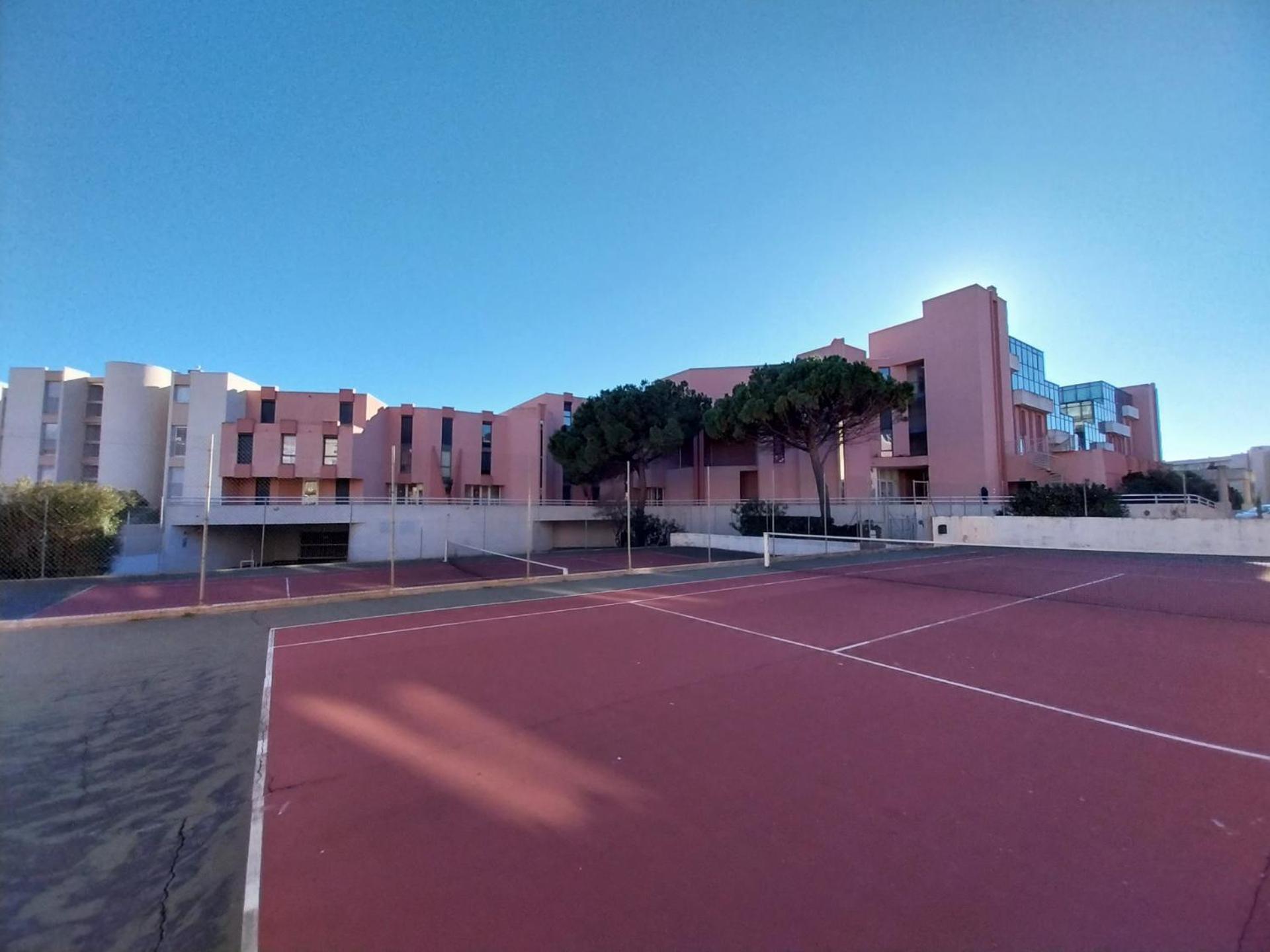 Studio Vue Mer Avec Pkg, Piscine, Tennis, Plage Direct Sète Extérieur photo