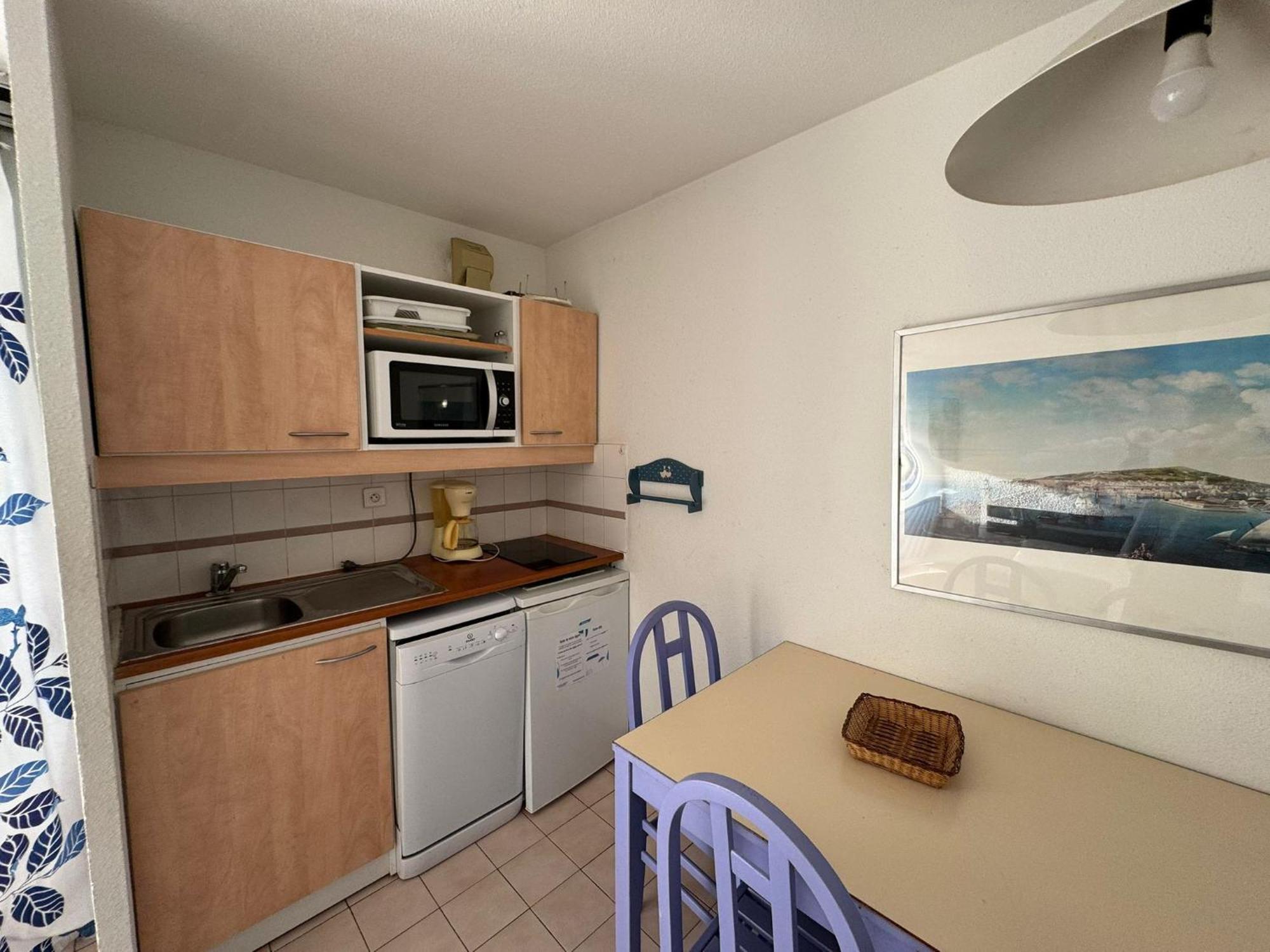 Studio Vue Mer Avec Pkg, Piscine, Tennis, Plage Direct Sète Extérieur photo
