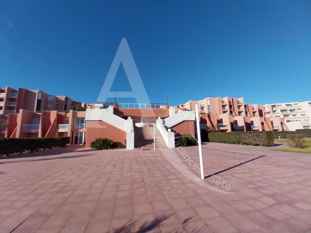 Studio Vue Mer Avec Pkg, Piscine, Tennis, Plage Direct Sète Extérieur photo